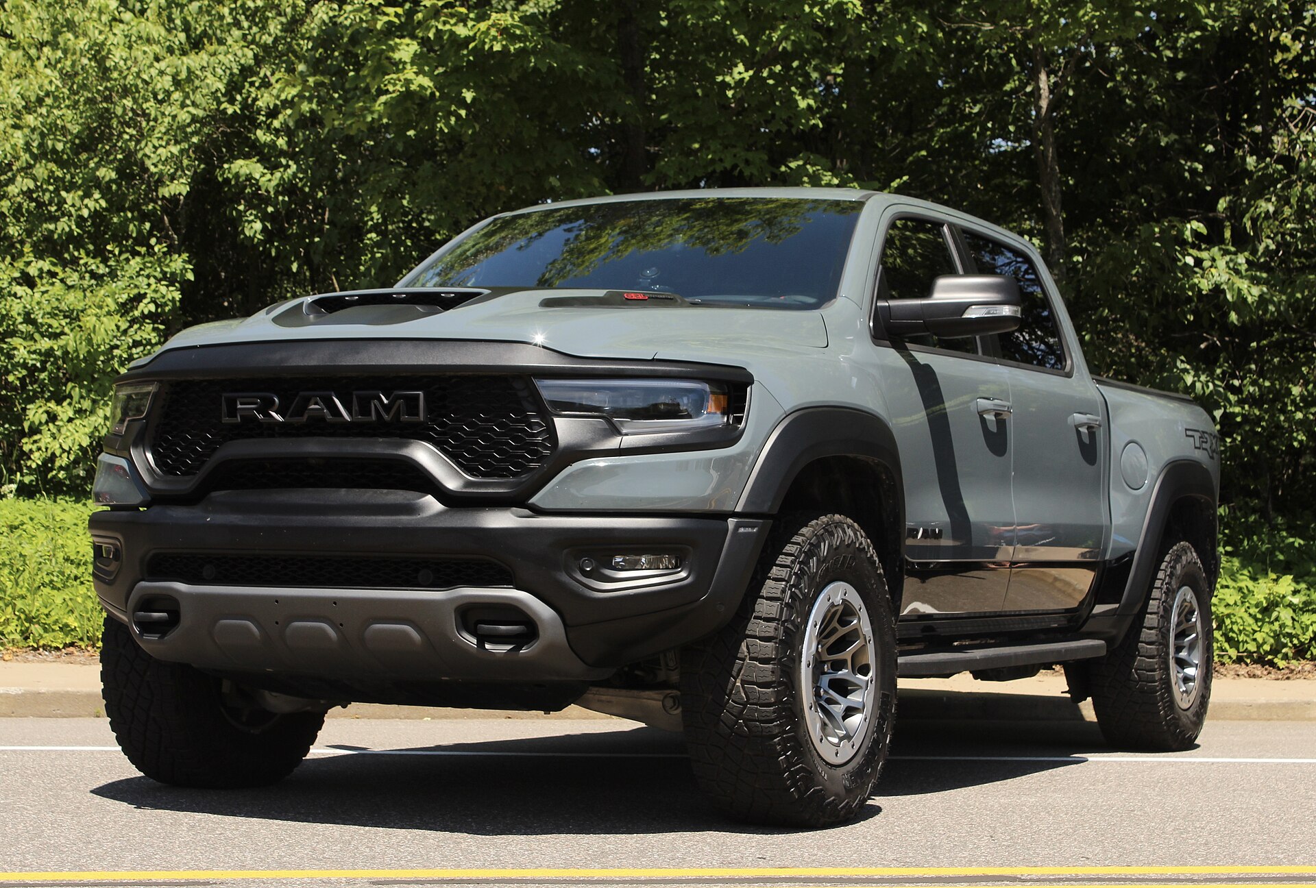 Ram 1500 TRX high-performance pickup, front view