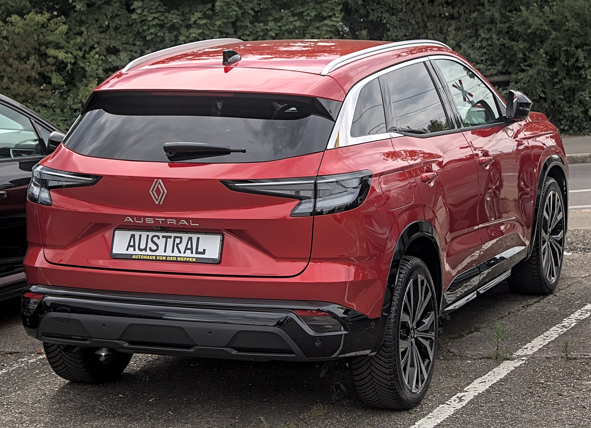 Renault Austral facelift, rear view