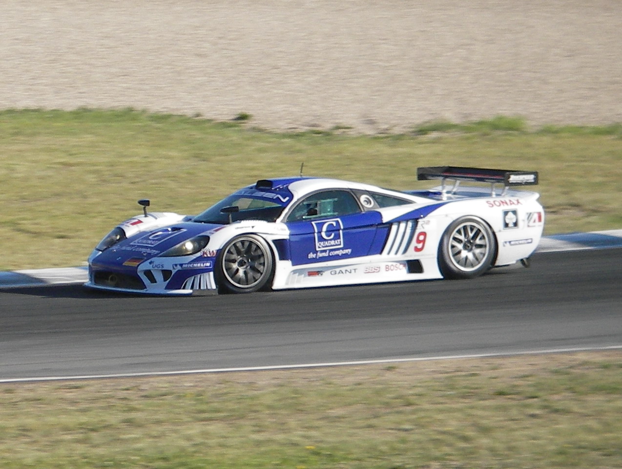 Saleen S7-R race car, side view
