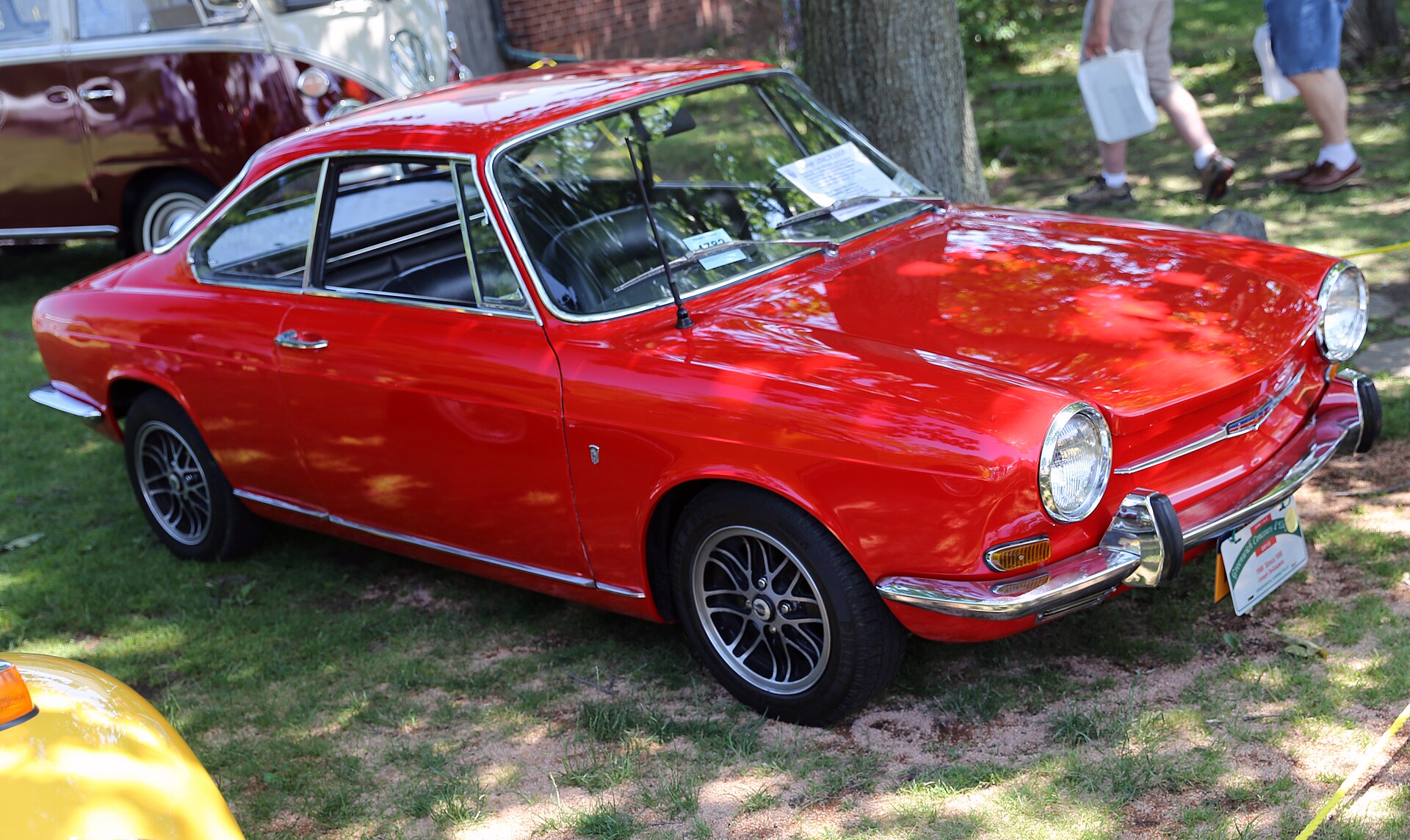 Front of a Simca 1000 Coupé