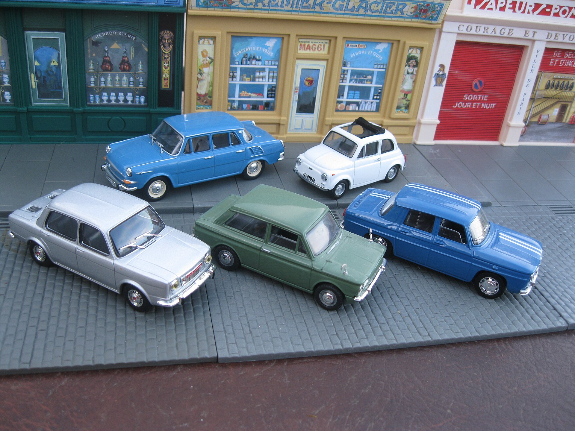 Simca 1000 Abarth 1150 among other rear-engined saloons