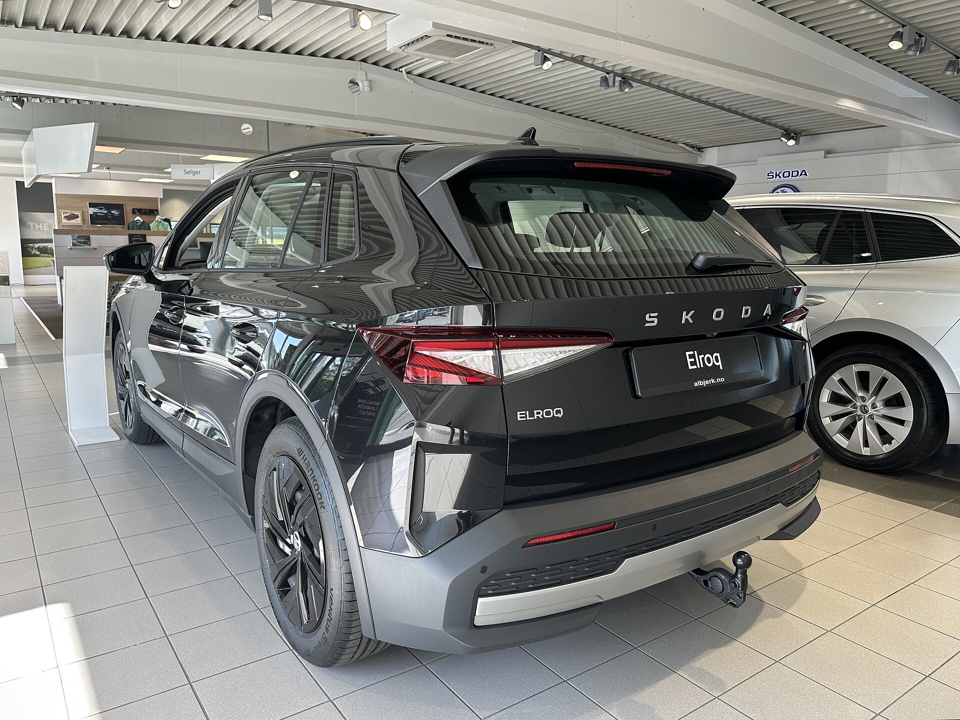 Škoda Elroq, rear view