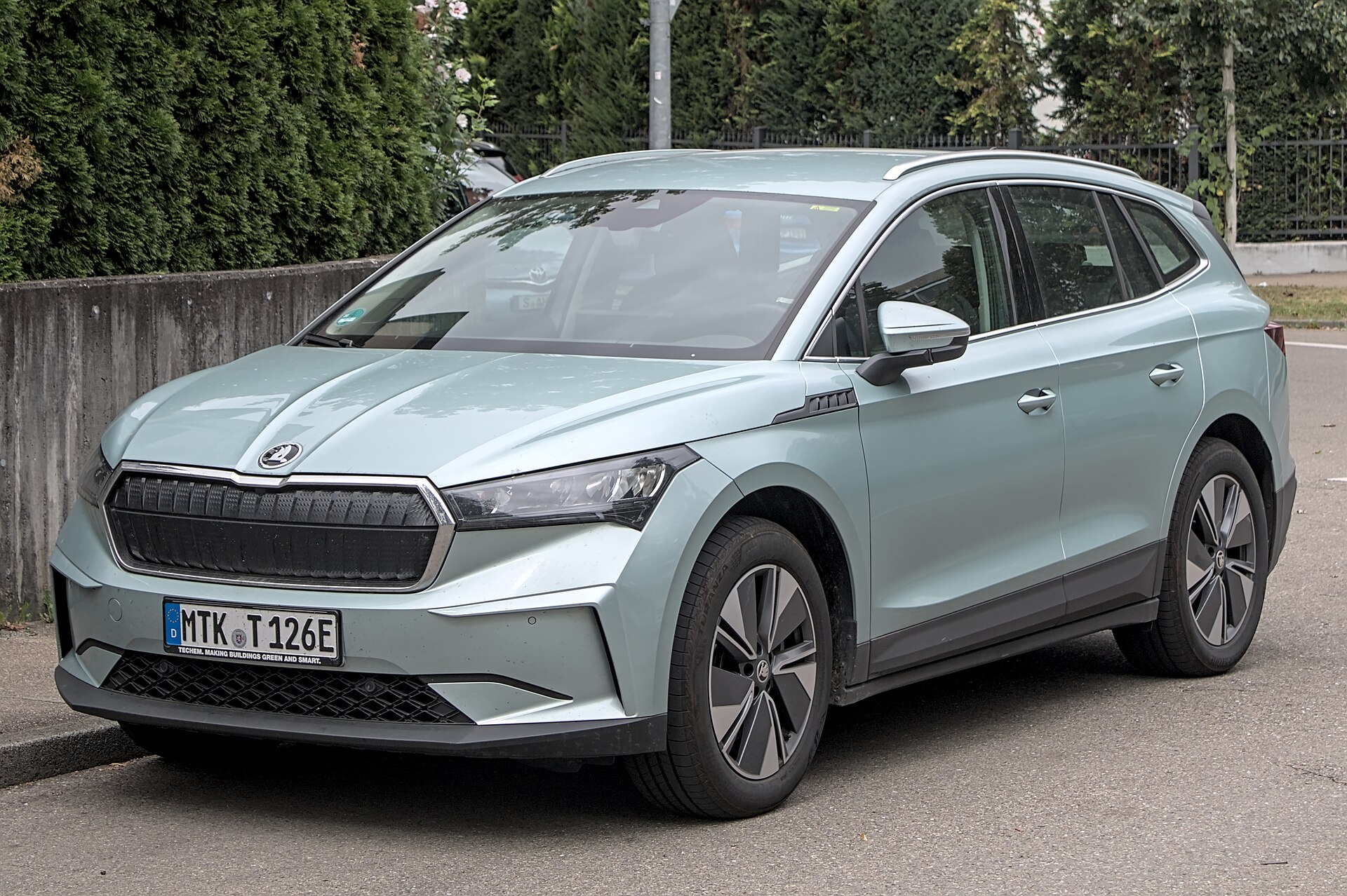 Škoda Enyaq electric SUV, exterior view