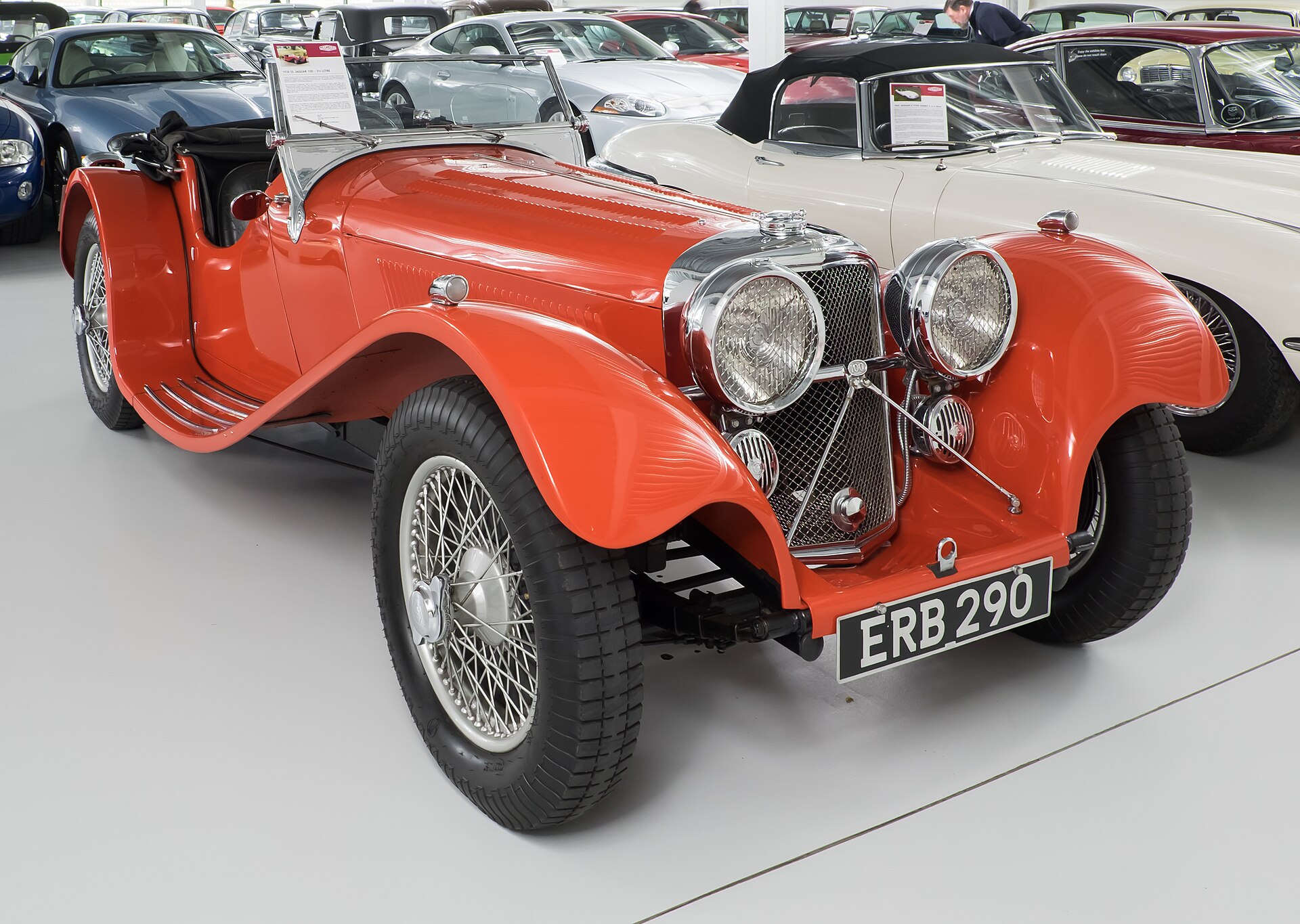 SS Jaguar 100 2½ Litre of 1938