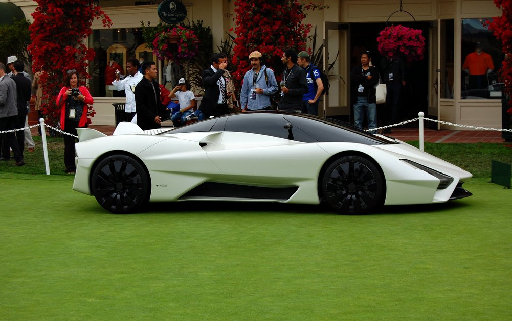 SSC Tuatara, rear three-quarter view