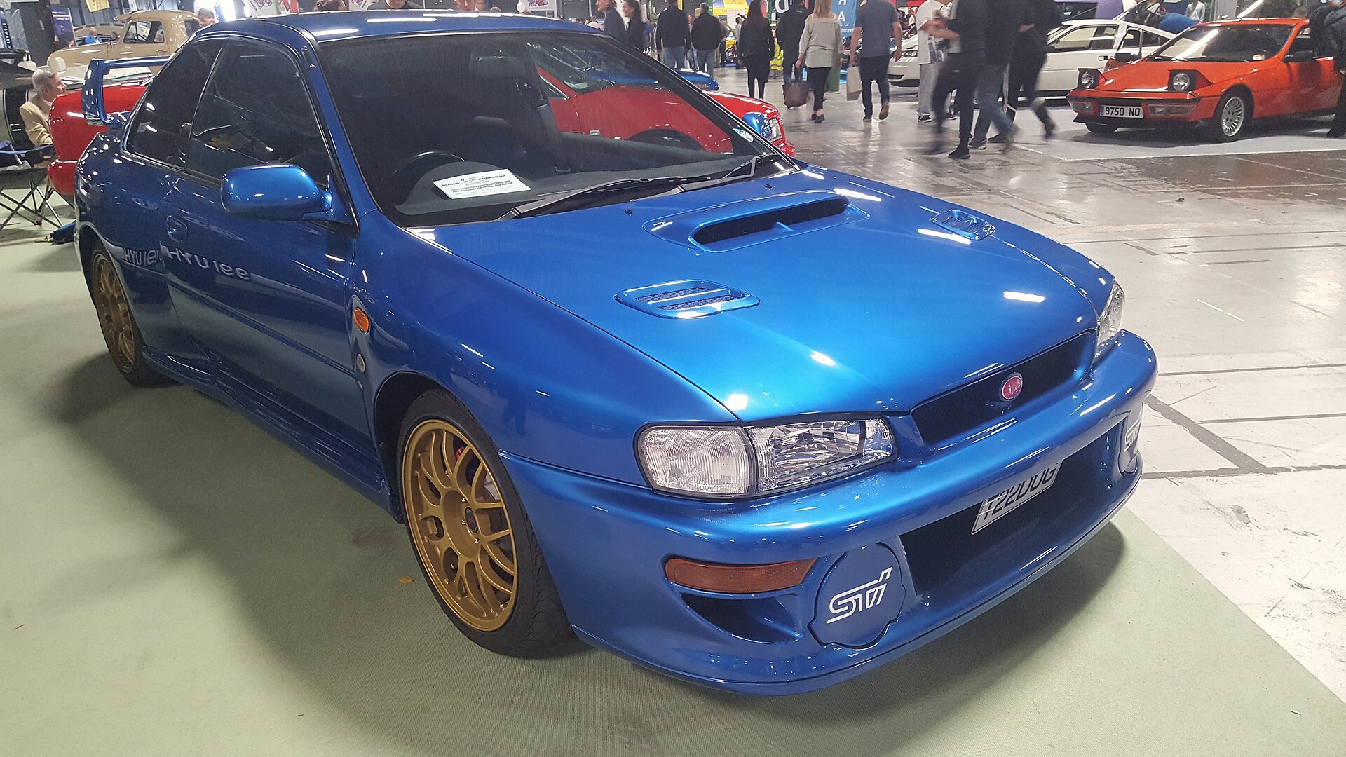 Subaru Impreza 22B-STI Type UK of 1999