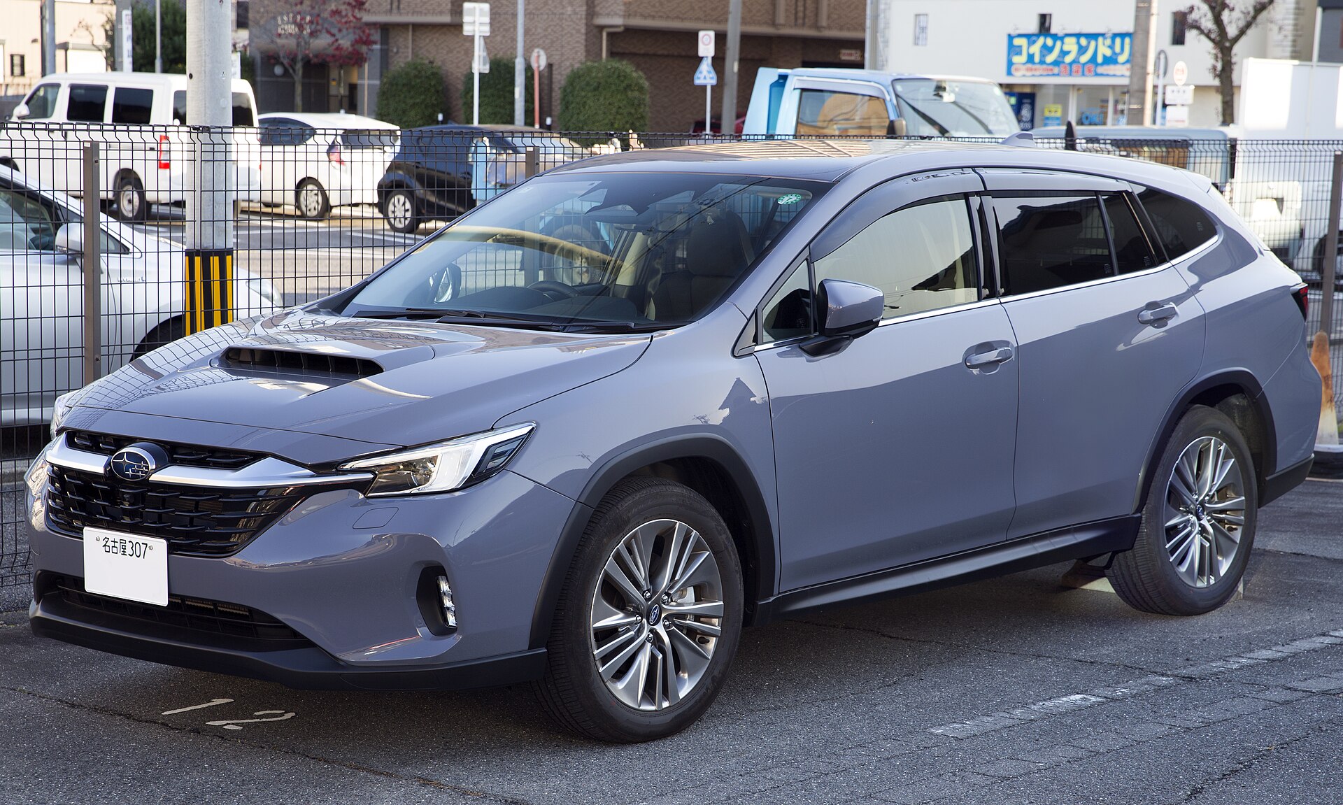 Subaru Levorg Layback crossover in grey