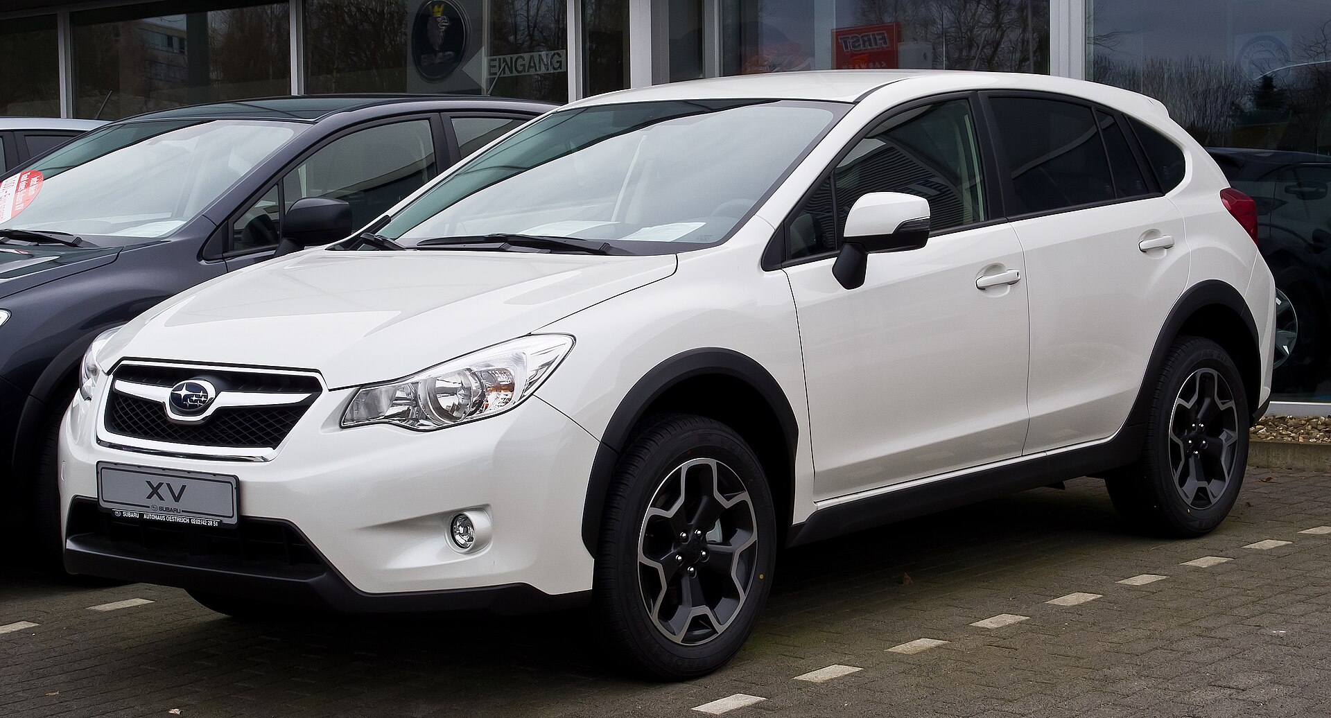 First-generation Subaru XV, front view