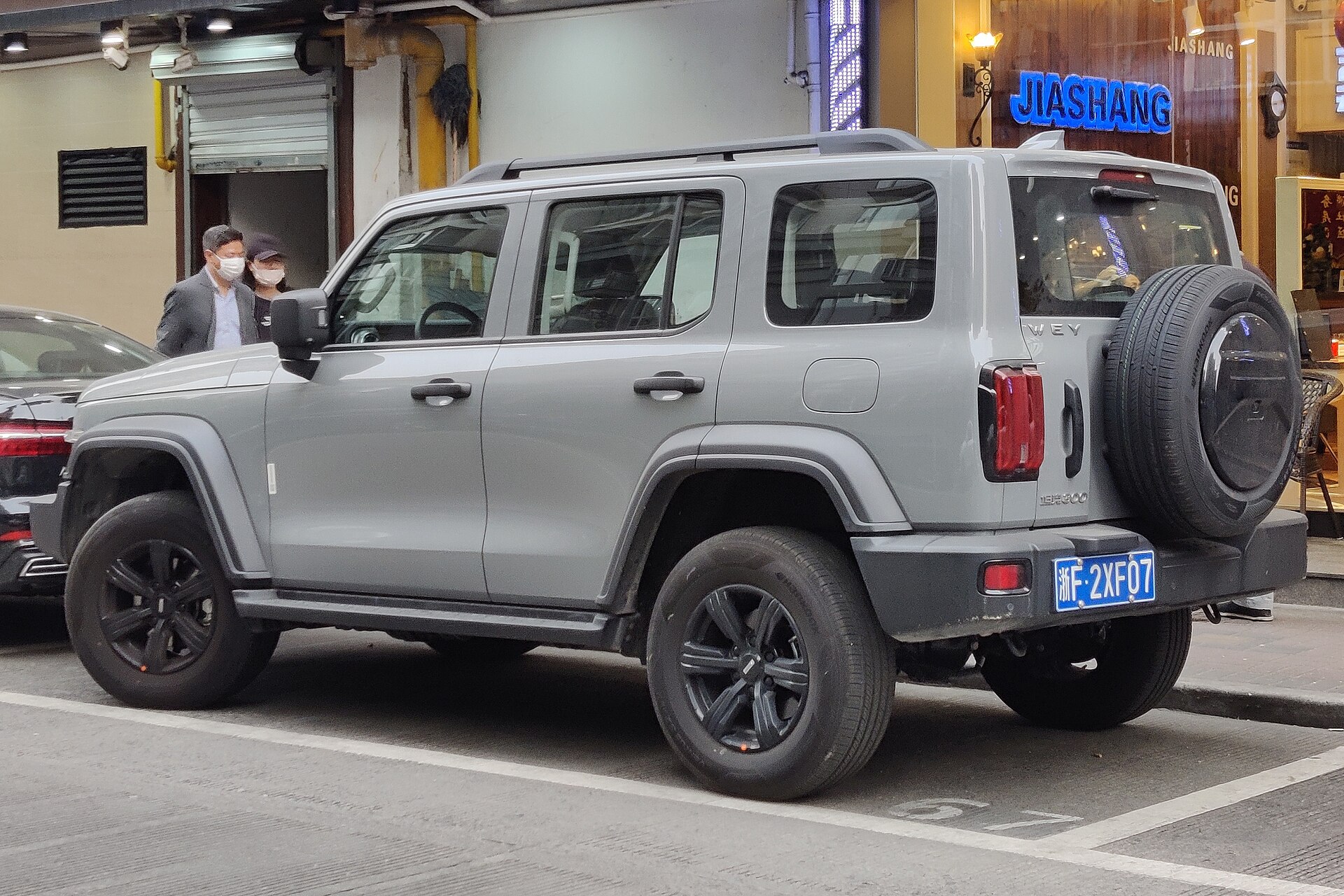 Wey Tank 300 SUV, front three-quarter view
