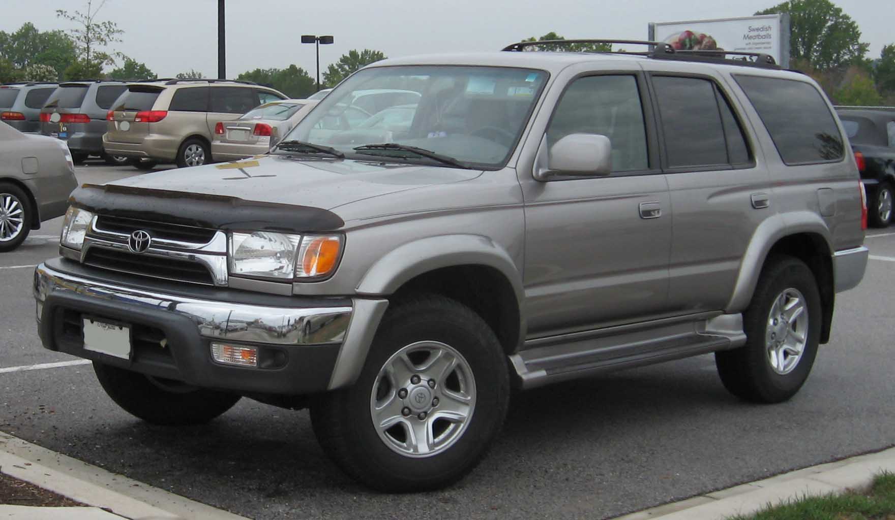 Third-generation Toyota 4Runner, front three-quarter view