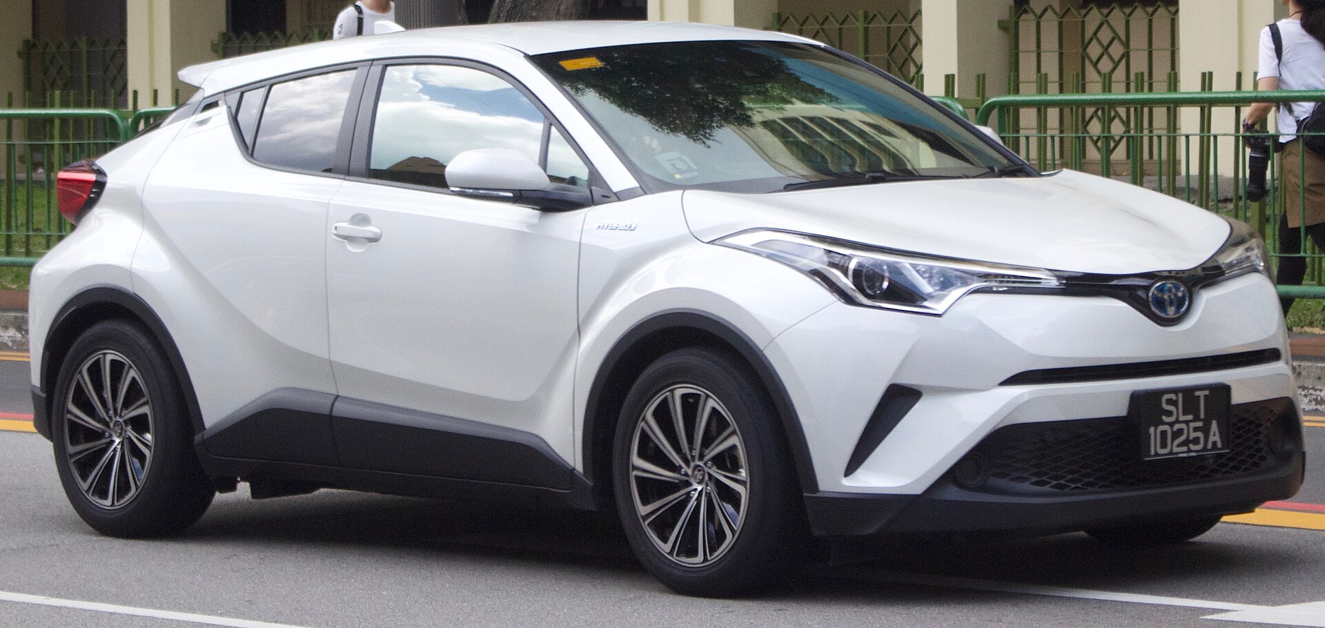 Toyota C-HR first generation, front three-quarter view