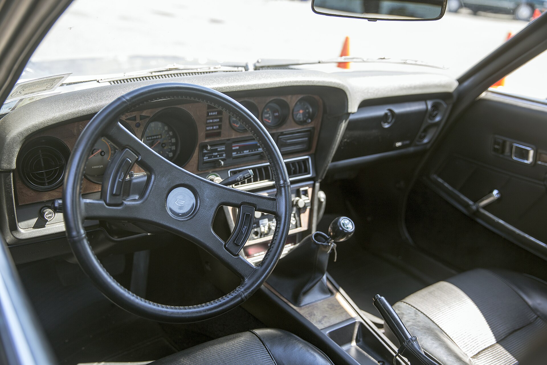 Instrument panel of a first-generation Celica GT Liftback
