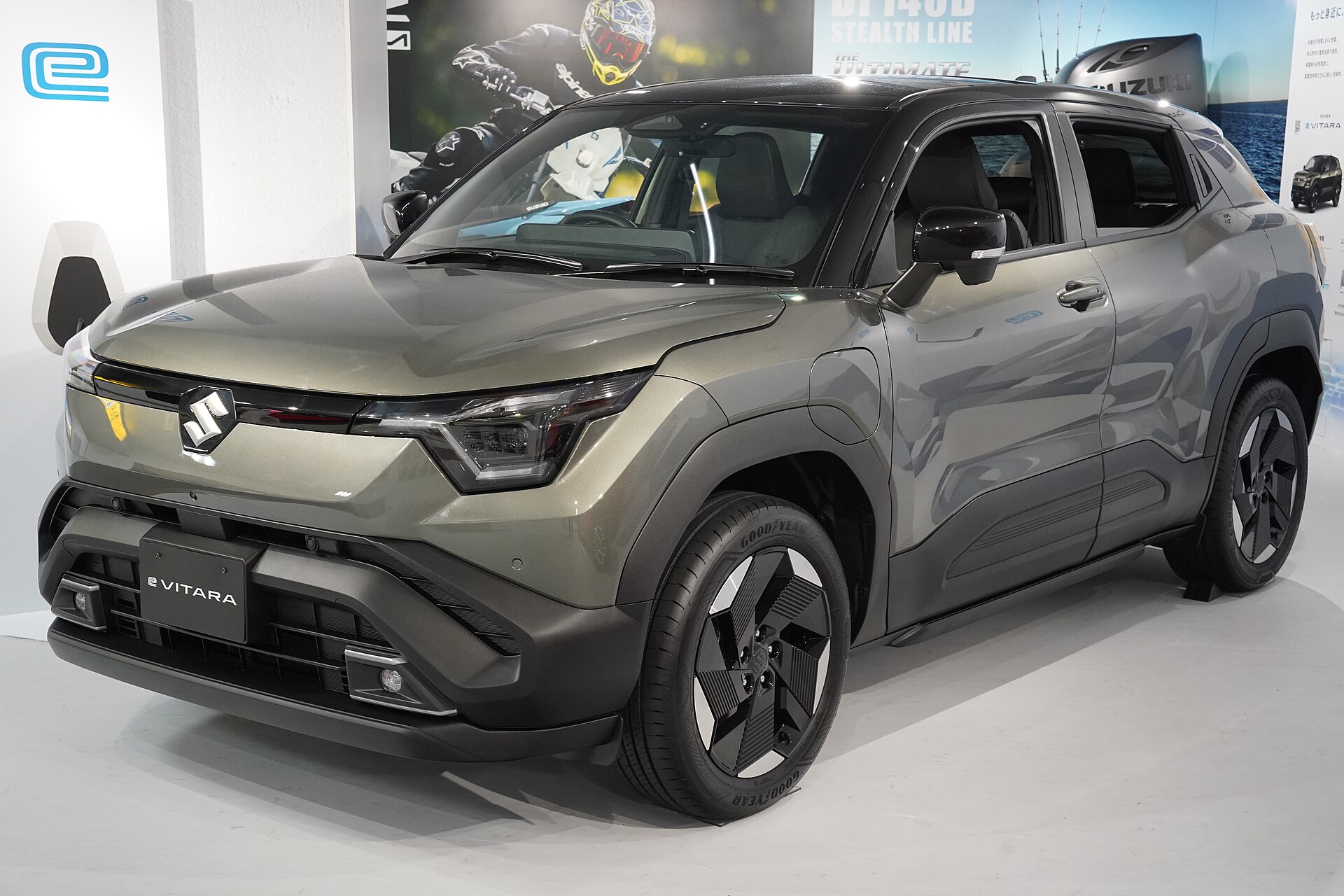Suzuki e Vitara electric SUV, front view