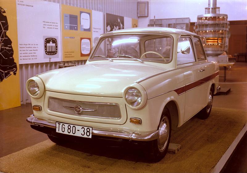 Archive photo of a Trabant 601 at the Zwickau factory