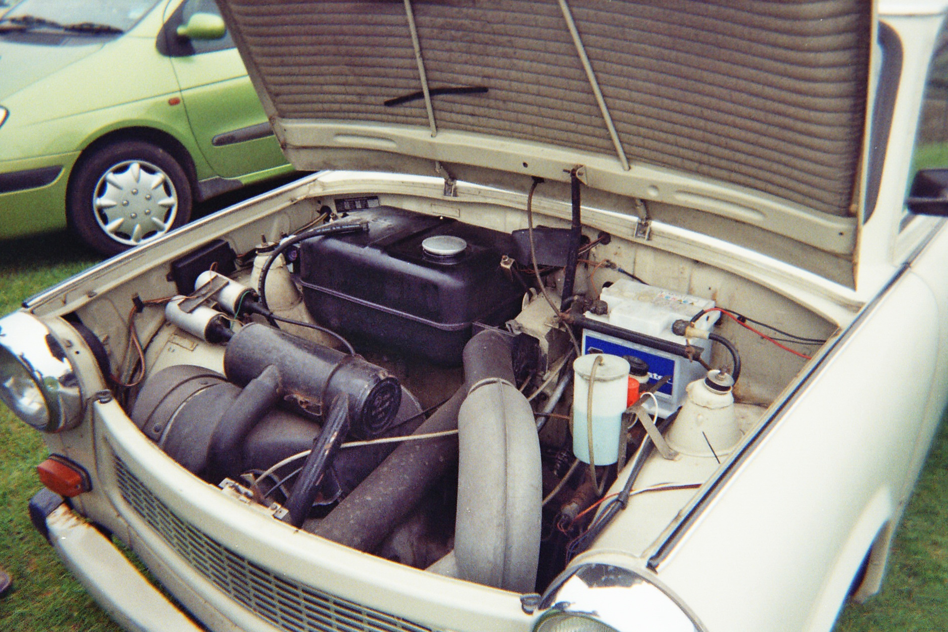Trabant two-stroke engine block