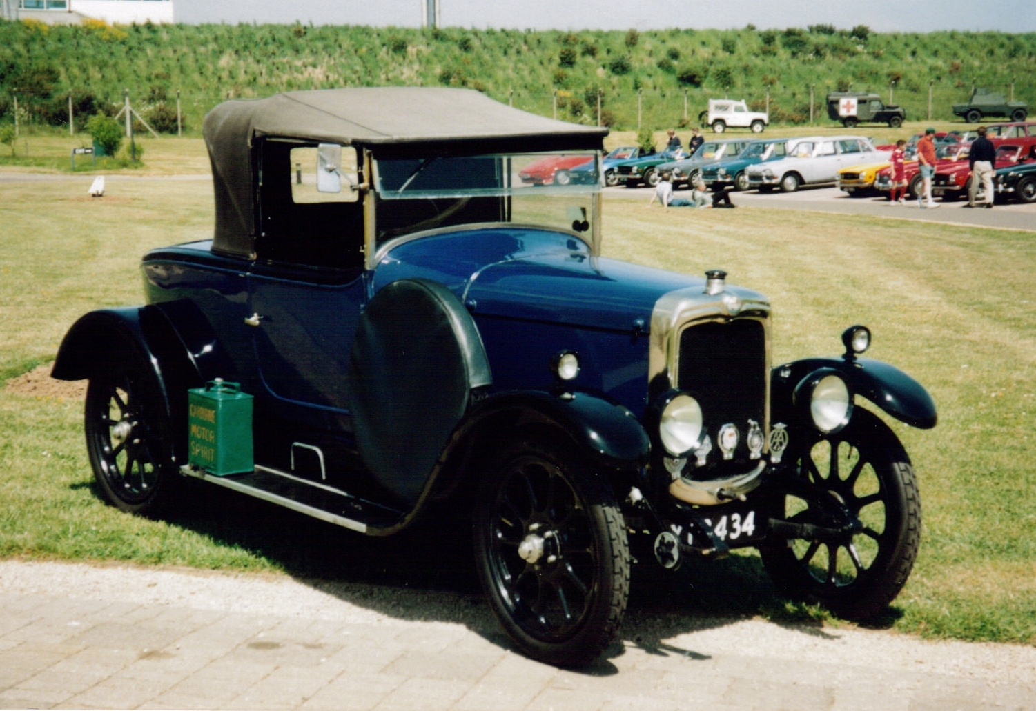 Vintage Triumph 10/20 car from the 1920s