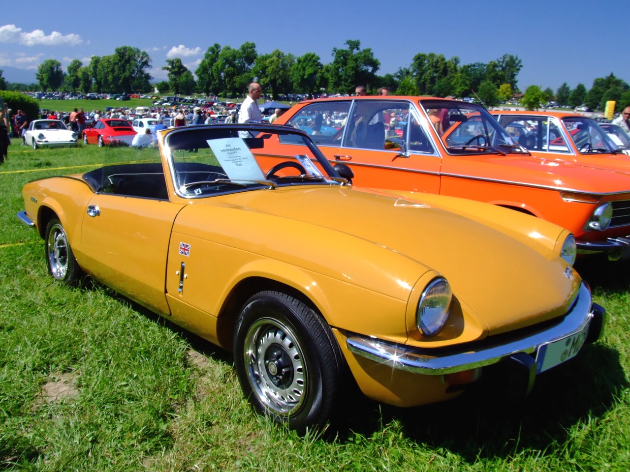 Triumph Spitfire Mk IV roadster from 1973