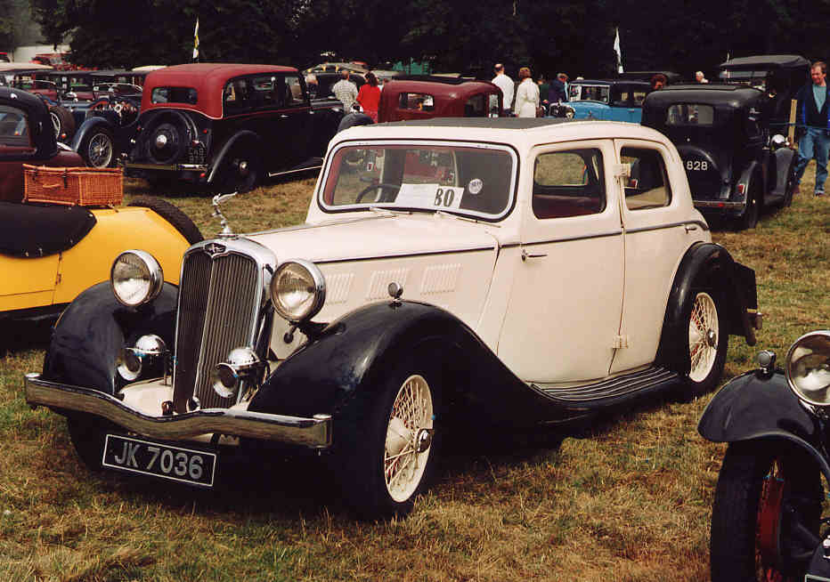 Triumph Gloria saloon from the 1930s