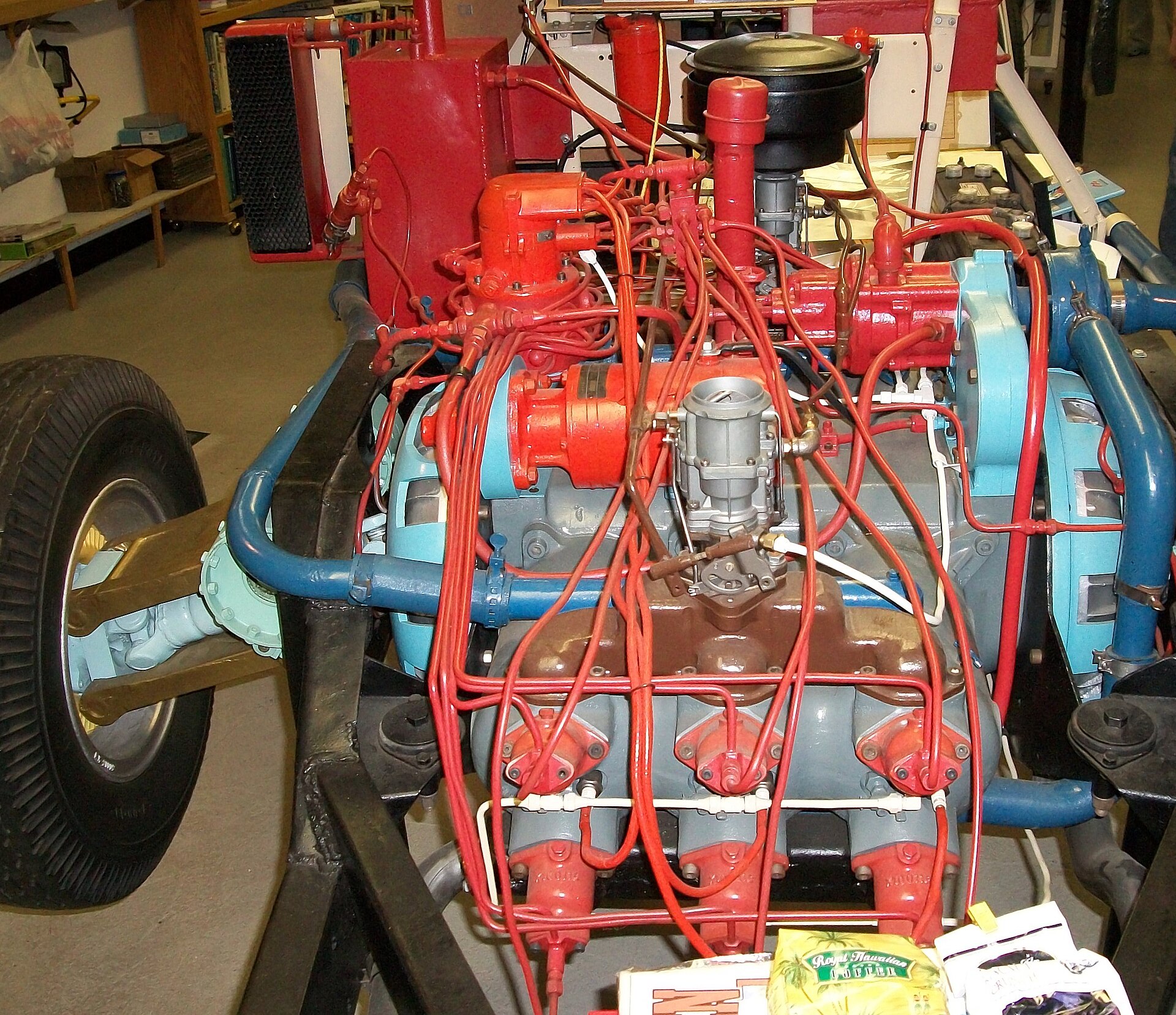 Tucker 589 prototype engine