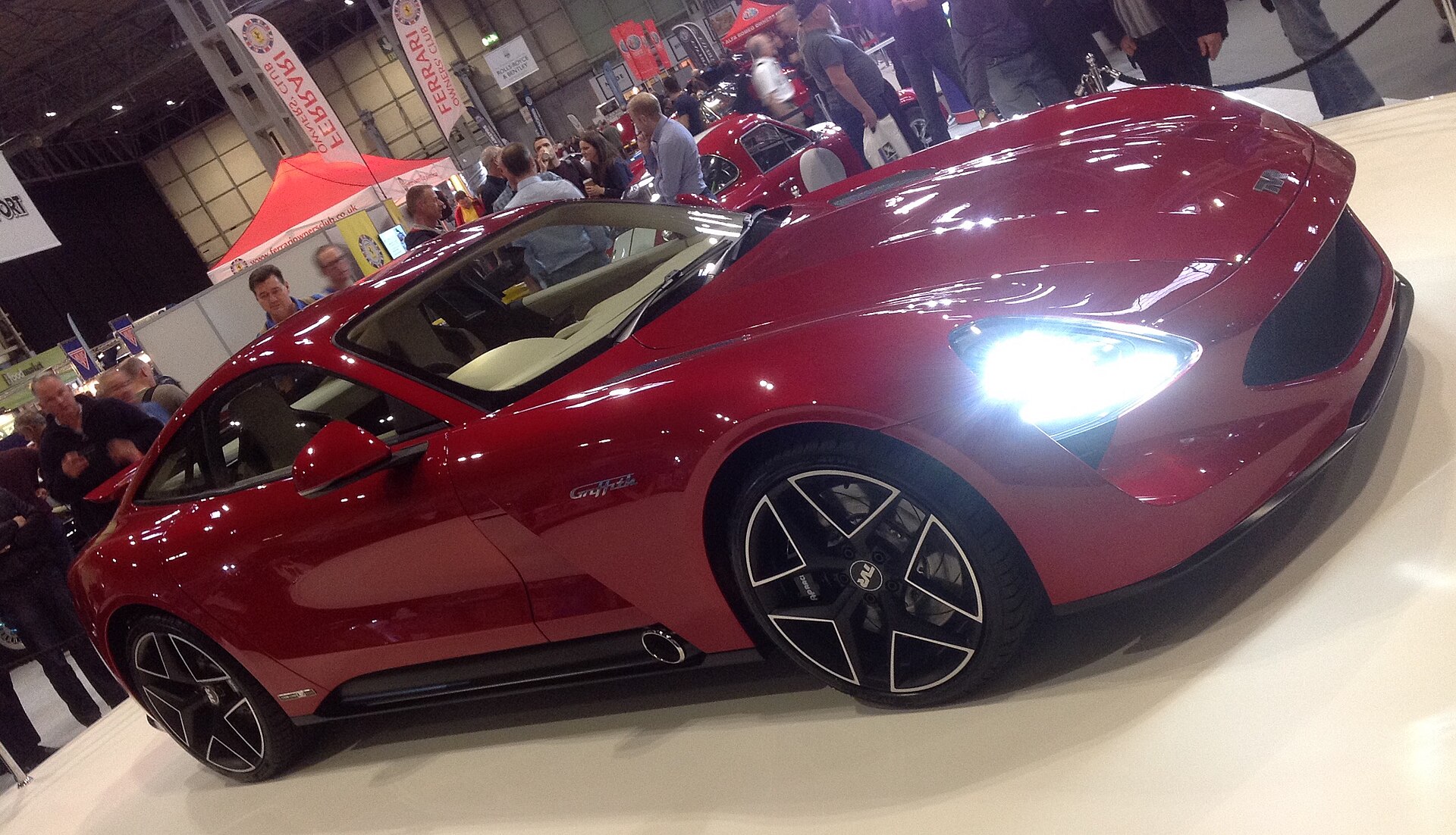New TVR Griffith coupé of 2017