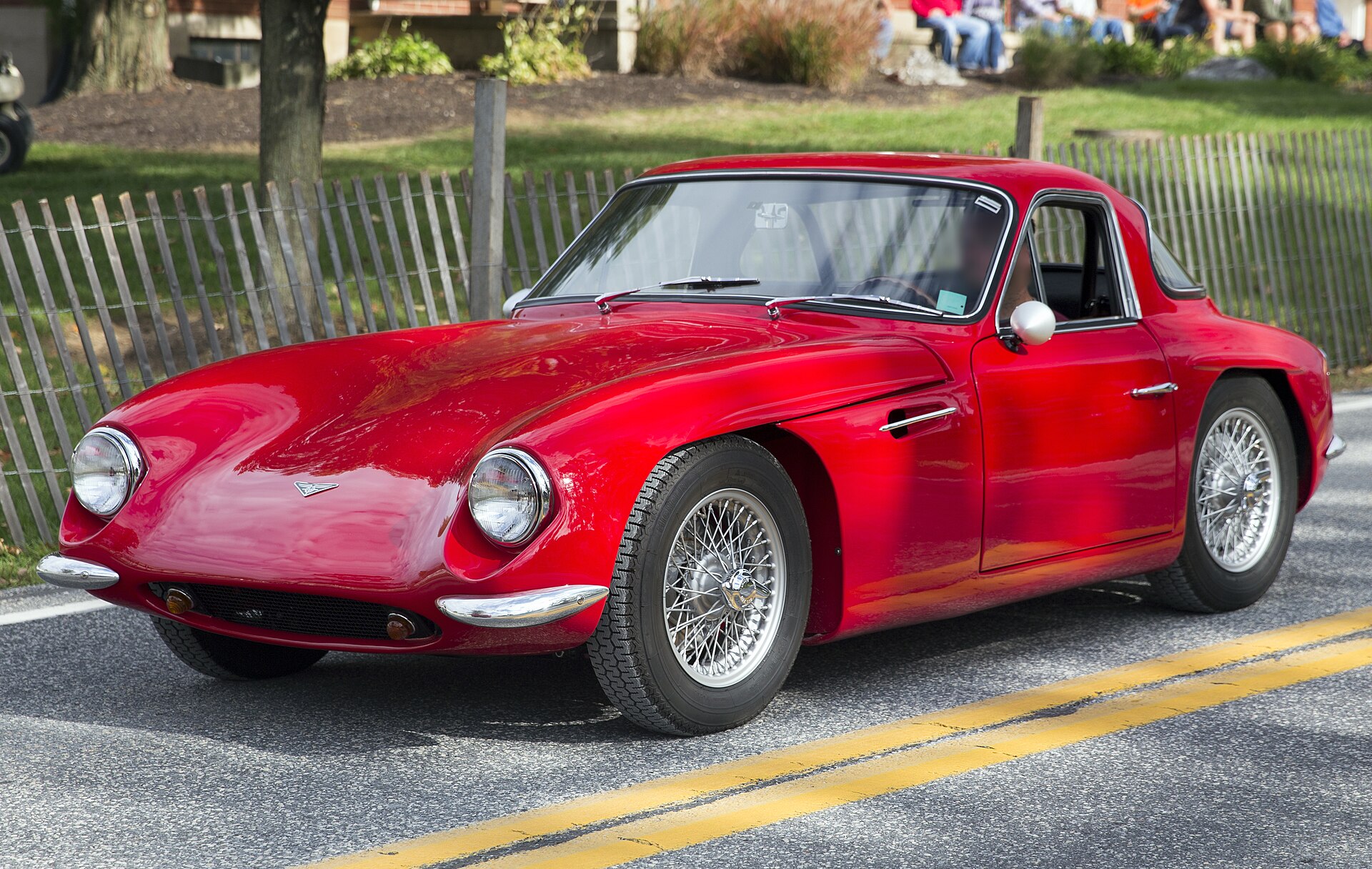 1961 TVR Grantura Mark IIA coupé, front left view