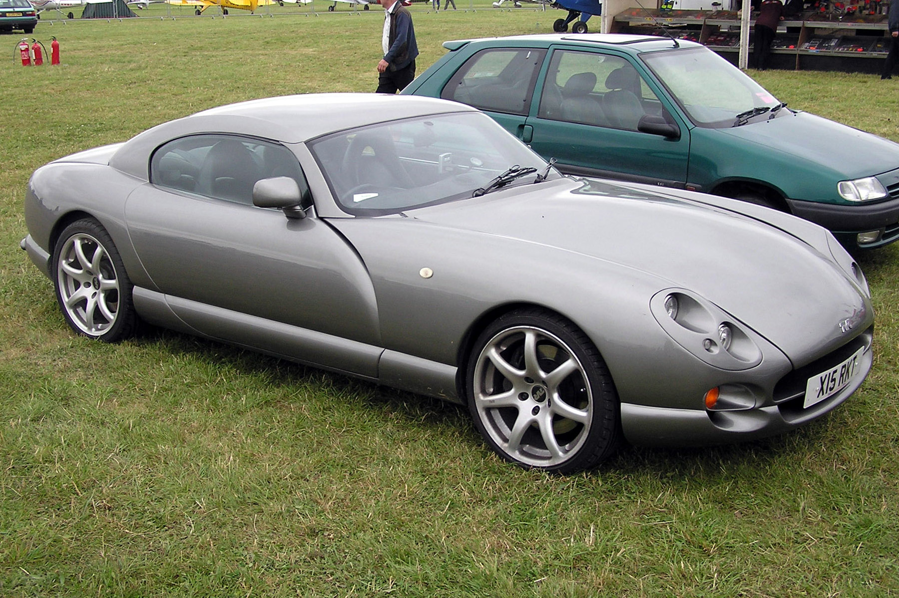TVR Cerbera coupé, side view