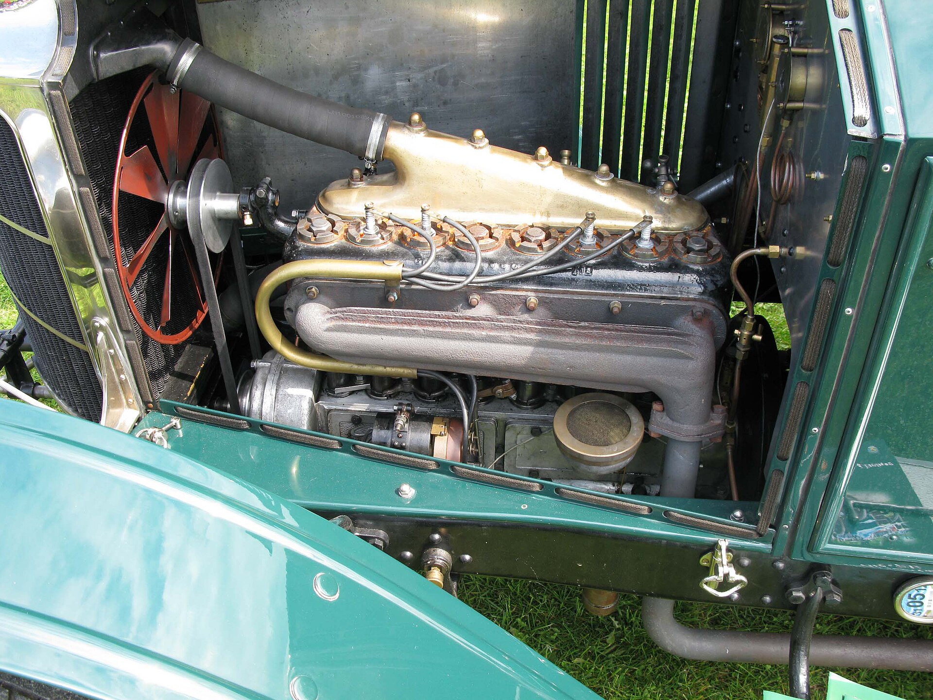 Engine of a 1912 Vauxhall Prince Henry
