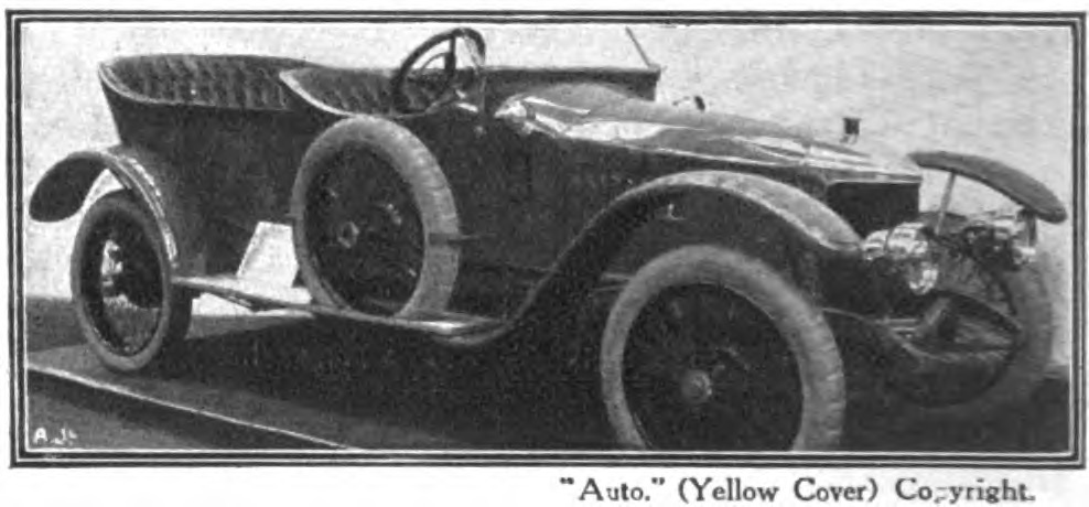 Vauxhall 25 hp car of 1913
