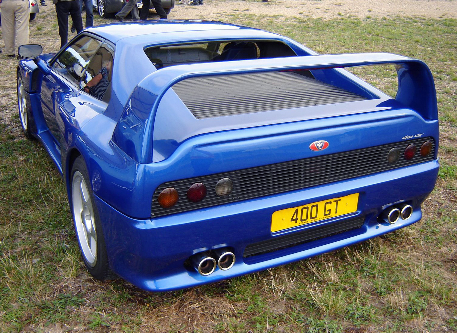 Venturi 400 GT rear view