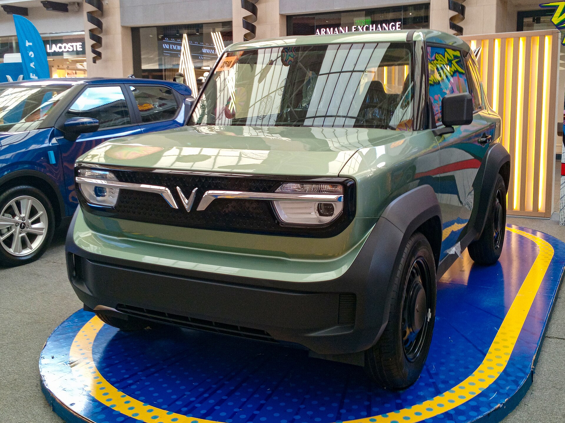 VinFast VF 3 mini electric SUV, front left view