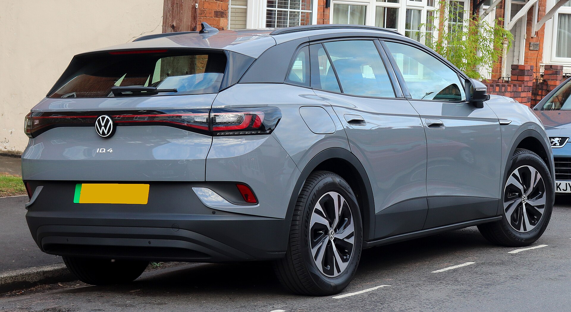 Volkswagen ID.4, rear three-quarter view