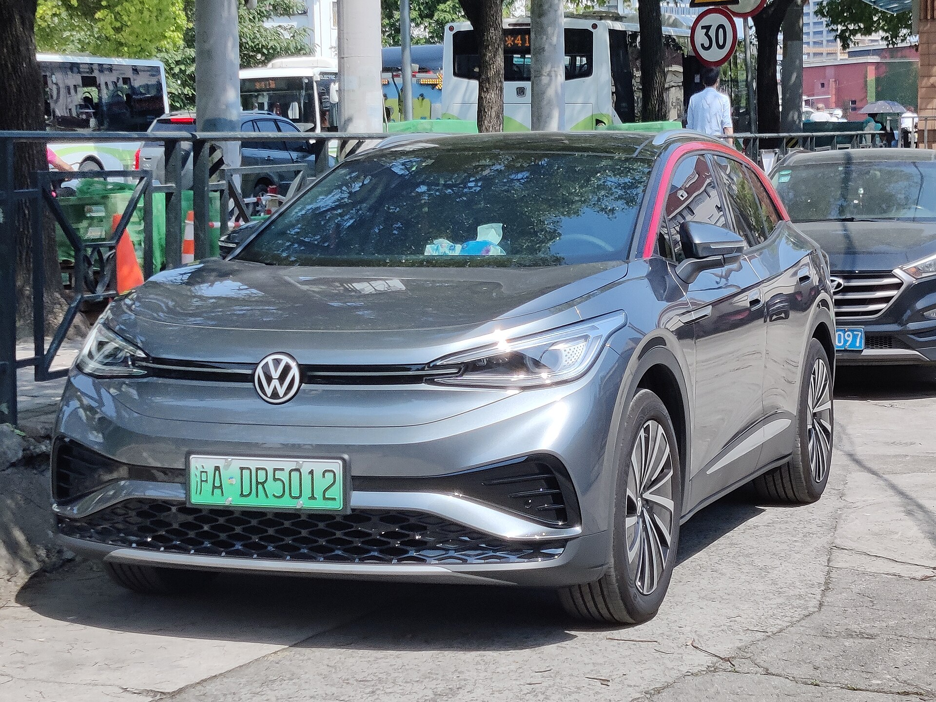 Volkswagen ID.4 X, Chinese version, exterior view