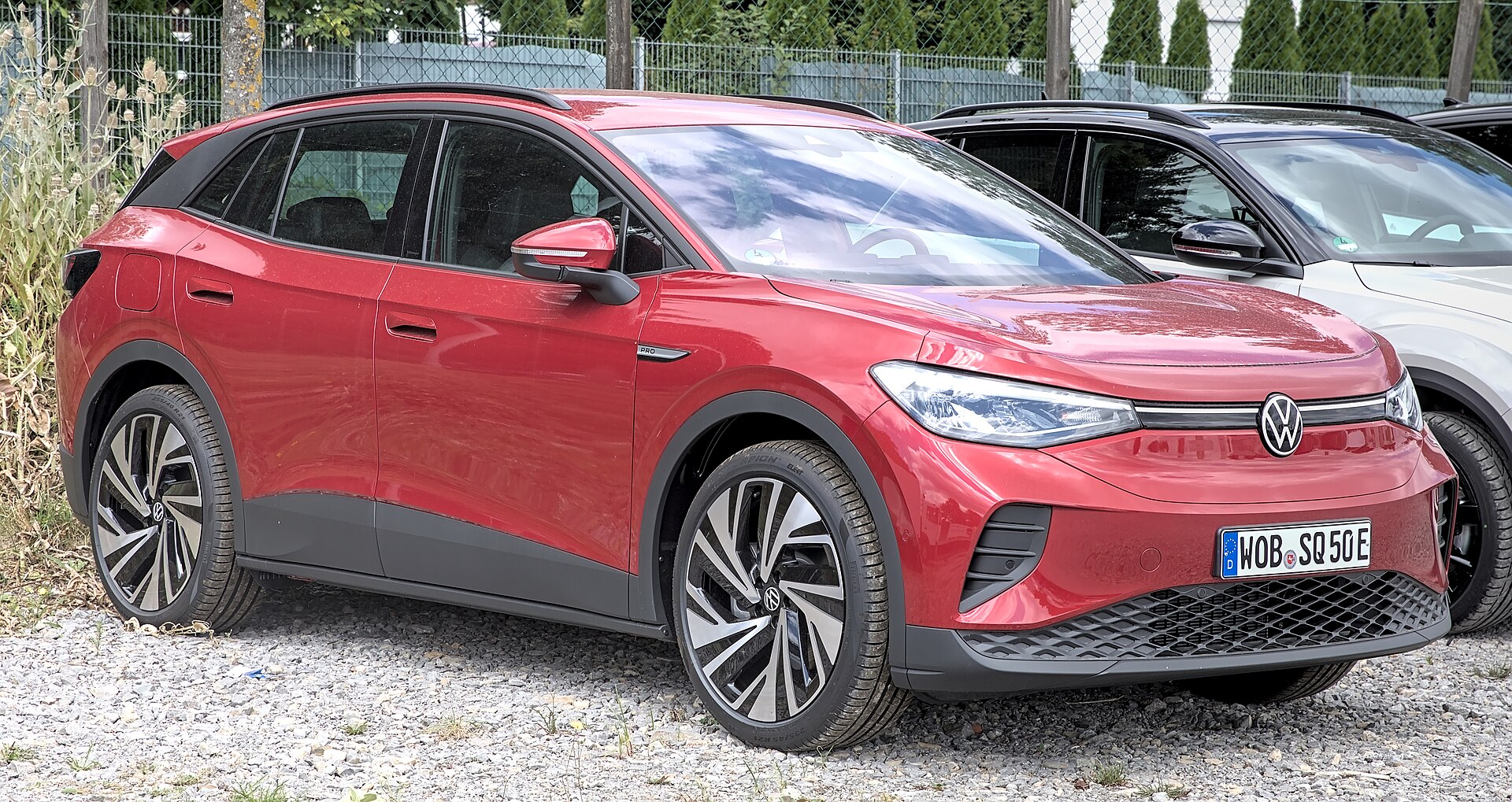 Volkswagen ID.4 electric SUV, exterior view