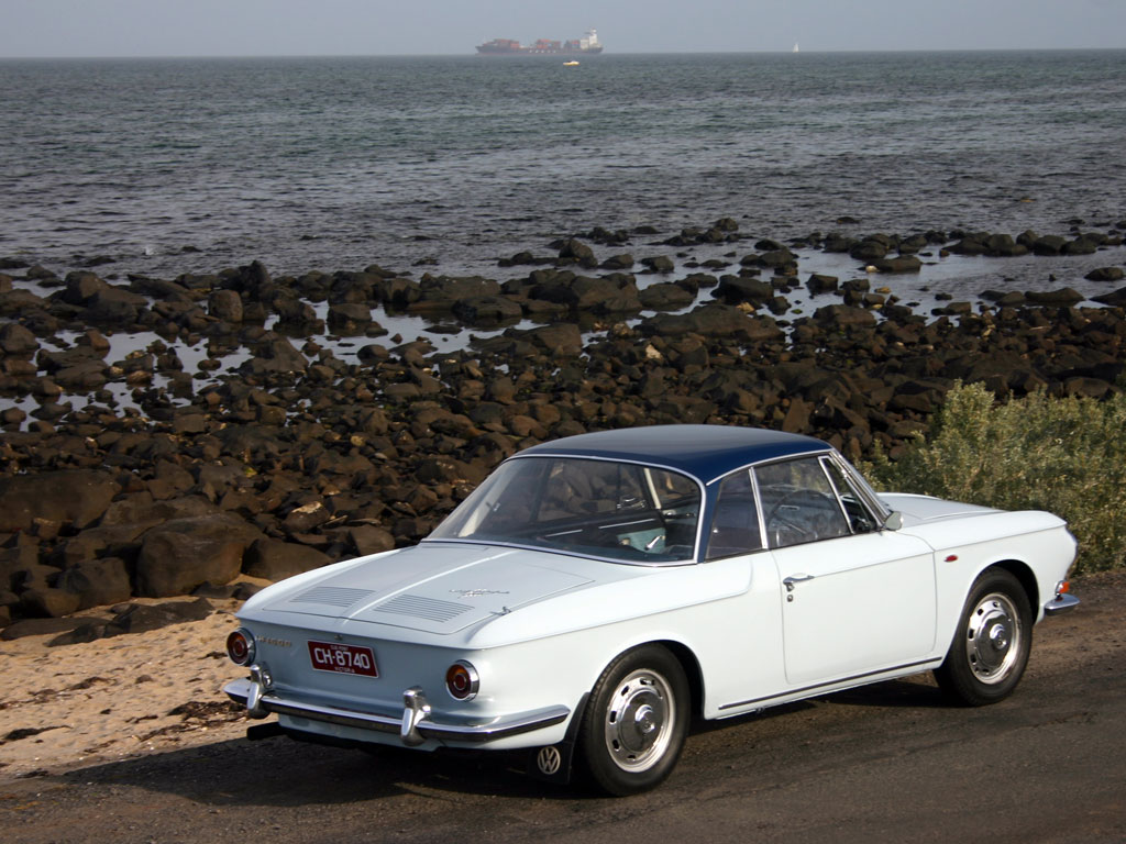 Volkswagen Karmann Ghia Type 34, rear view