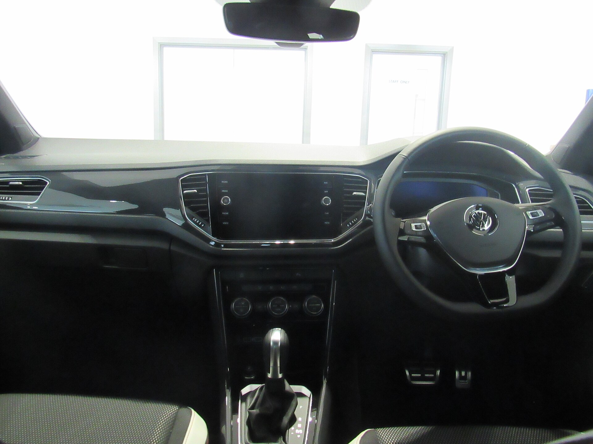 Volkswagen T-Roc first-generation interior and dashboard