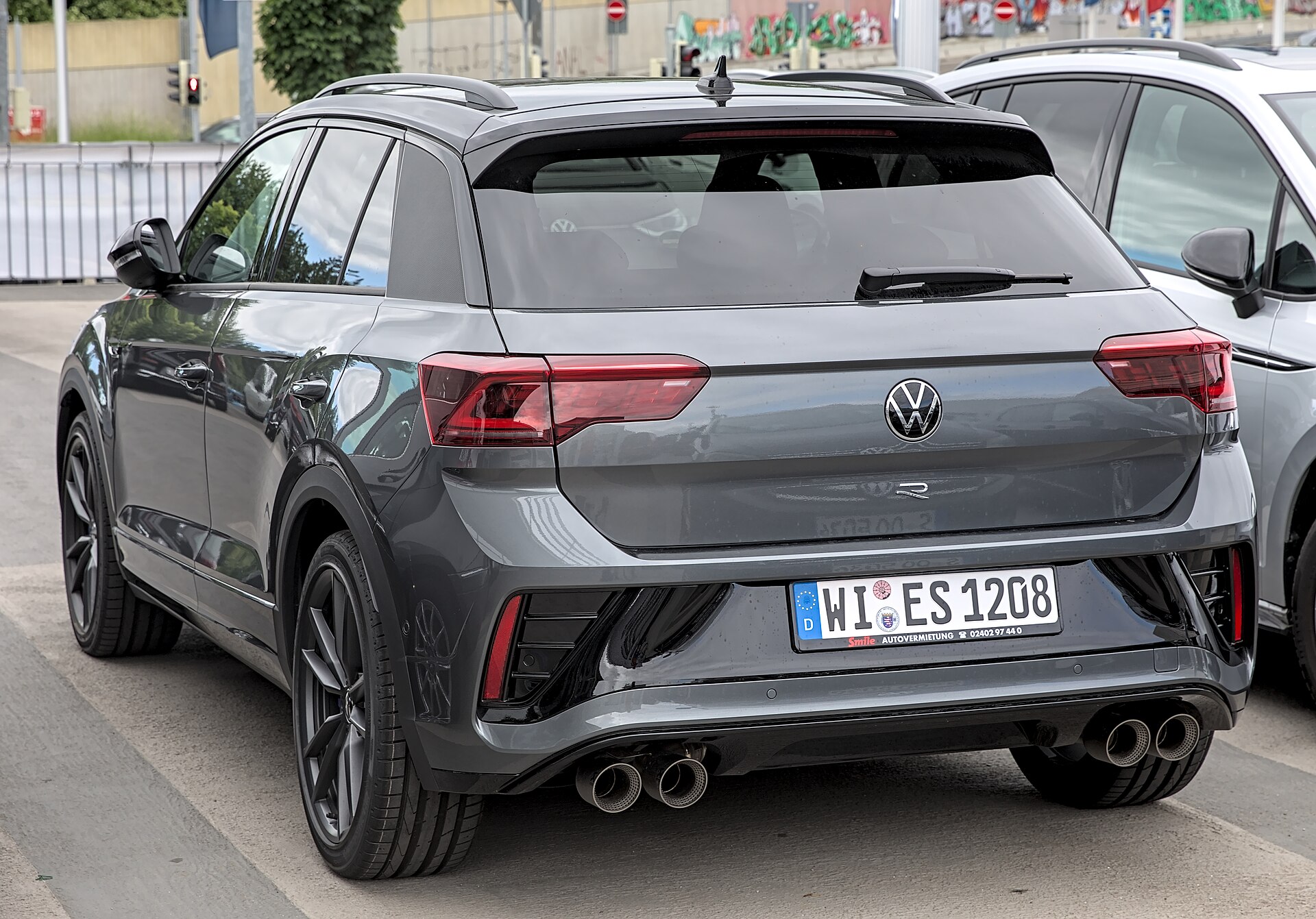 Volkswagen T-Roc R performance crossover, exterior view