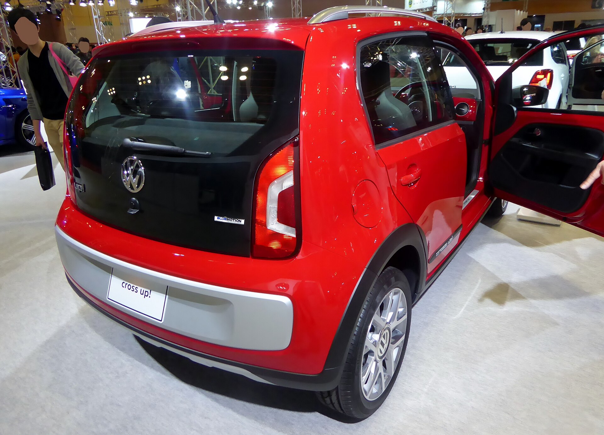 Volkswagen cross up! with plastic body cladding