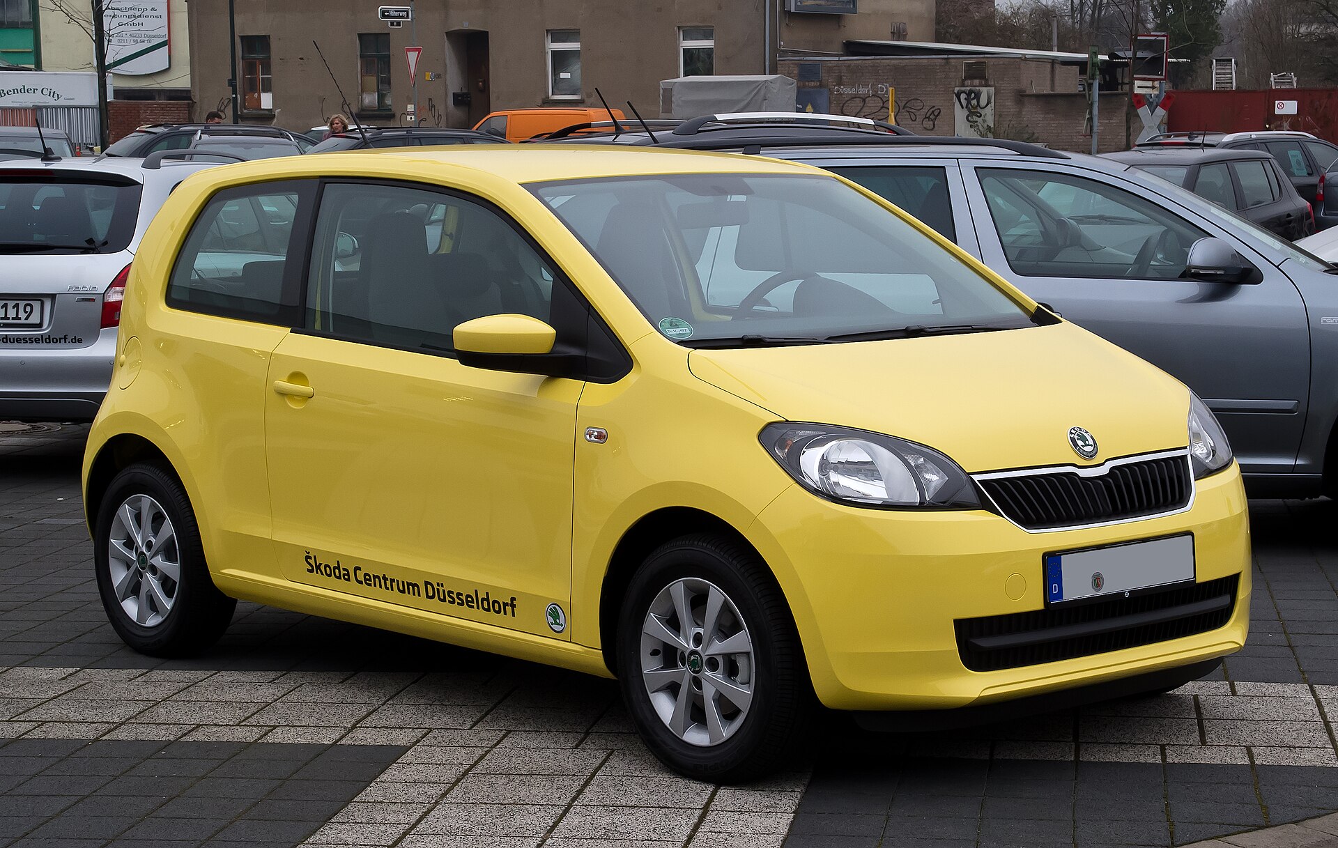 Škoda Citigo, sister model of the Volkswagen up!