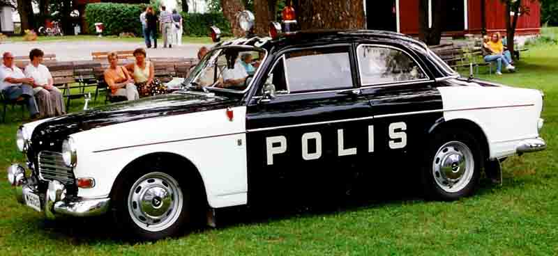 Volvo Amazon police car