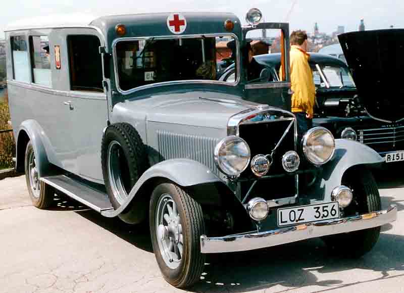Volvo PV655 ambulance of 1934