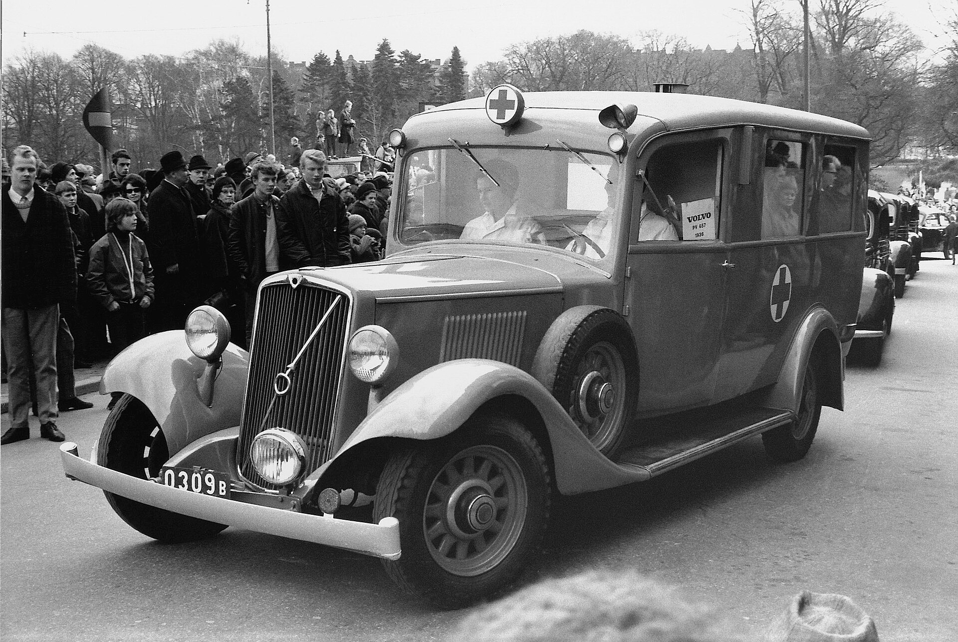 Volvo PV657 ambulance