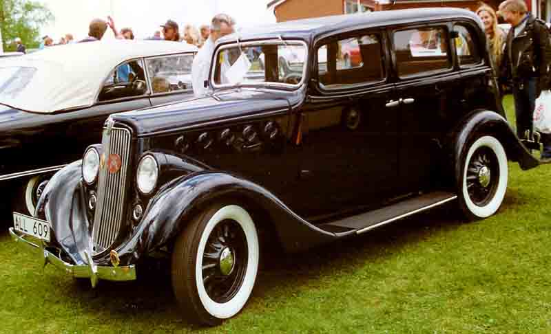 1936 Willys 77 four-door sedan