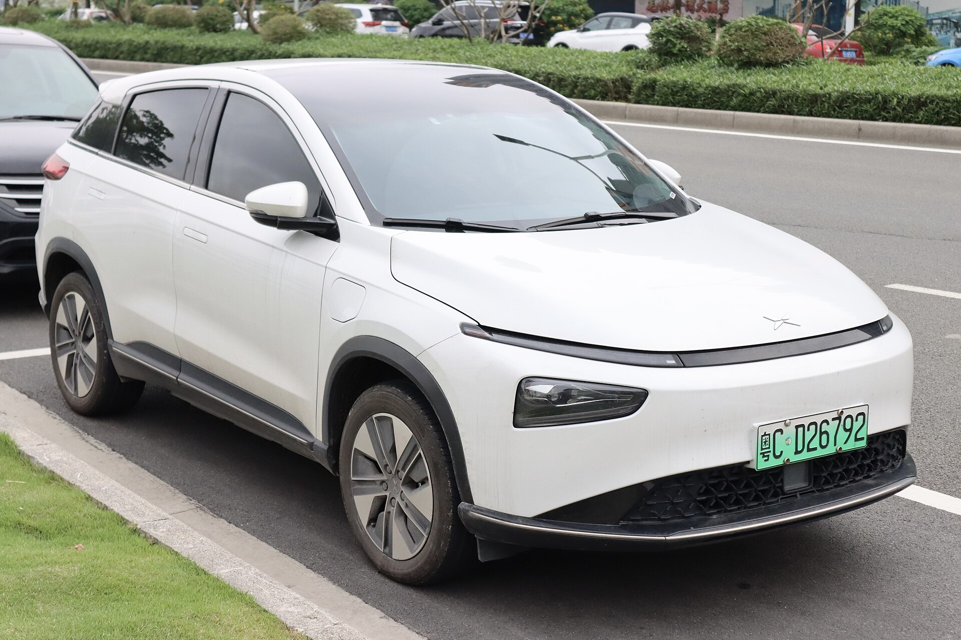 XPeng G3i compact electric SUV, front view