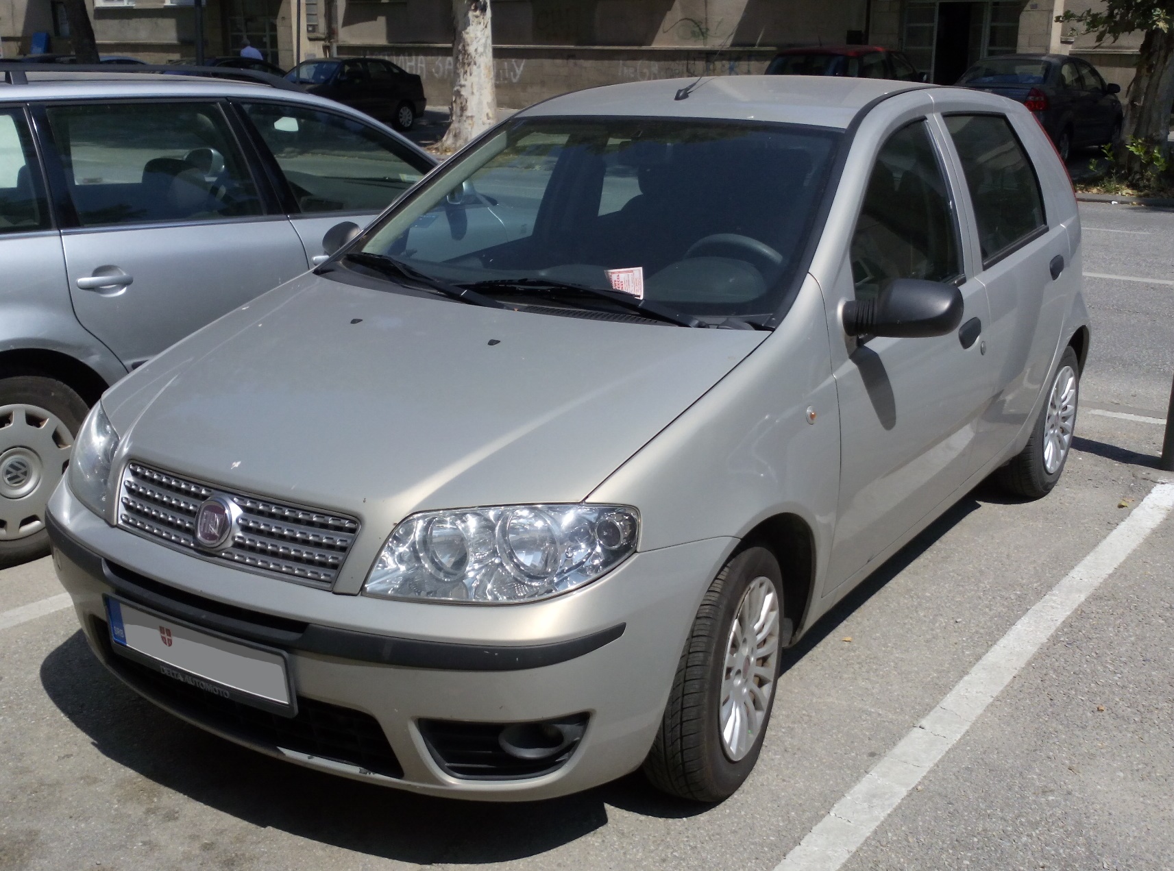 Fiat Punto Classic hatchback built in Kragujevac