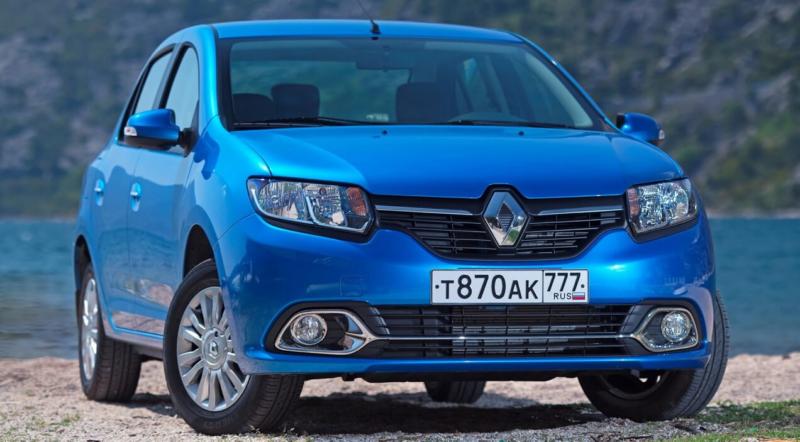 Renault Logan front view
