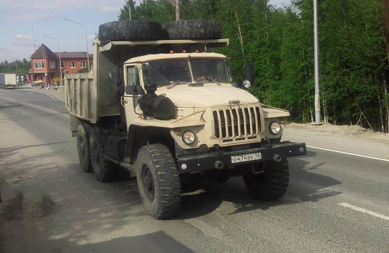 Ural-55571 dump truck