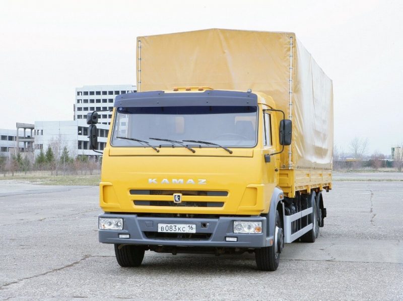 Front view KAMAZ-5308